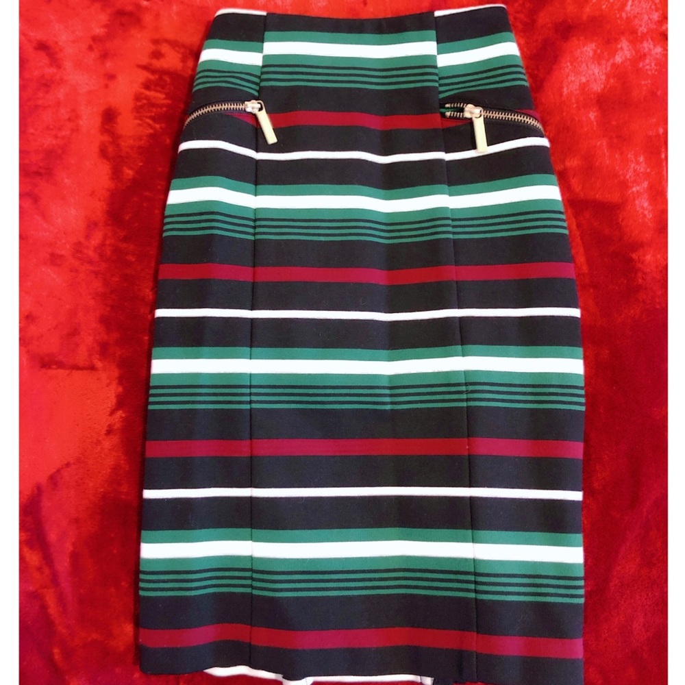 Fitted Multicolored Michael Kors Pencil Skirt